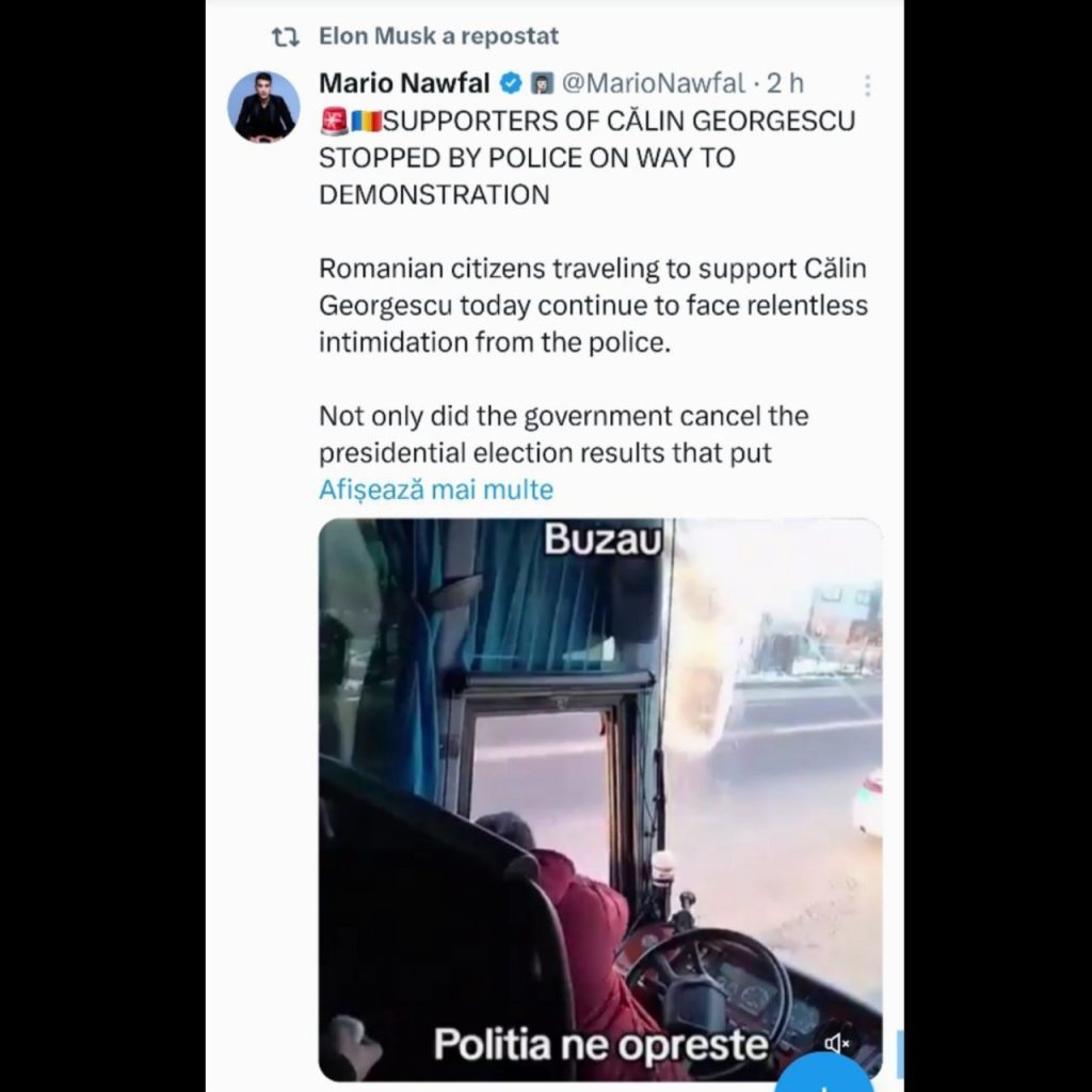 Calin Georgescu: l’uomo che fa paura al Deep State Mondiale 2 georgescu musk