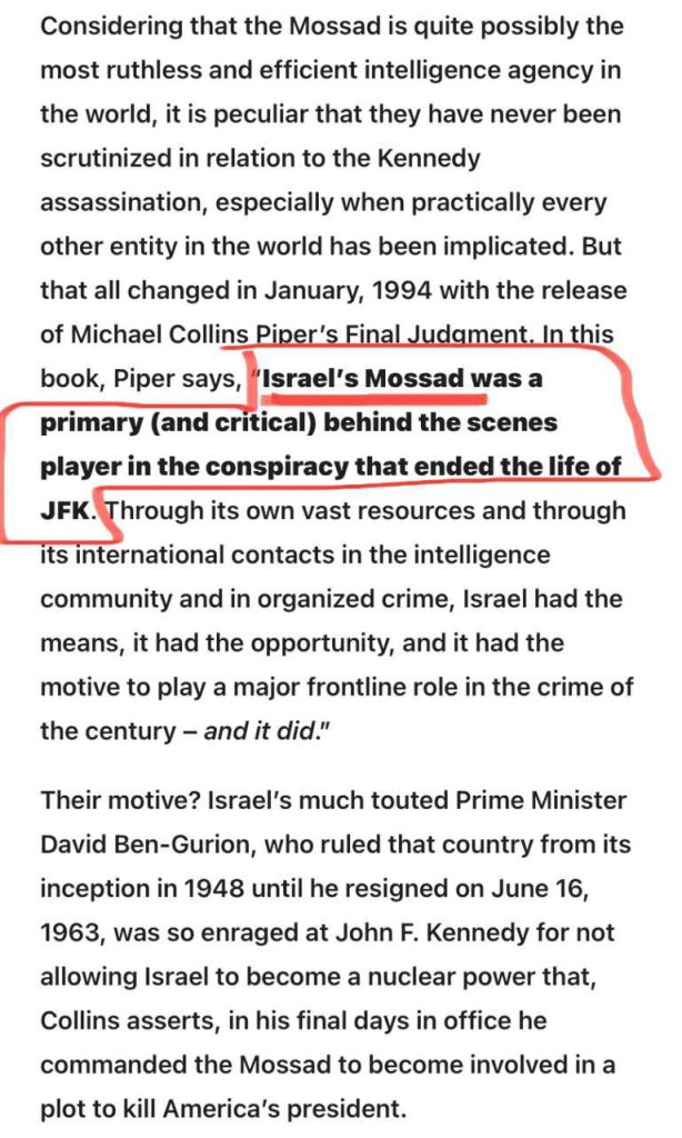 CIA e Mossad 1