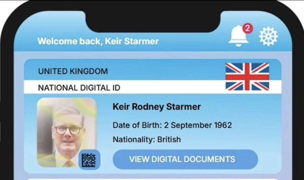 ID Digitale: una trappola per incatenare, schiavizzare e controllare 1 Id digitale starmer
