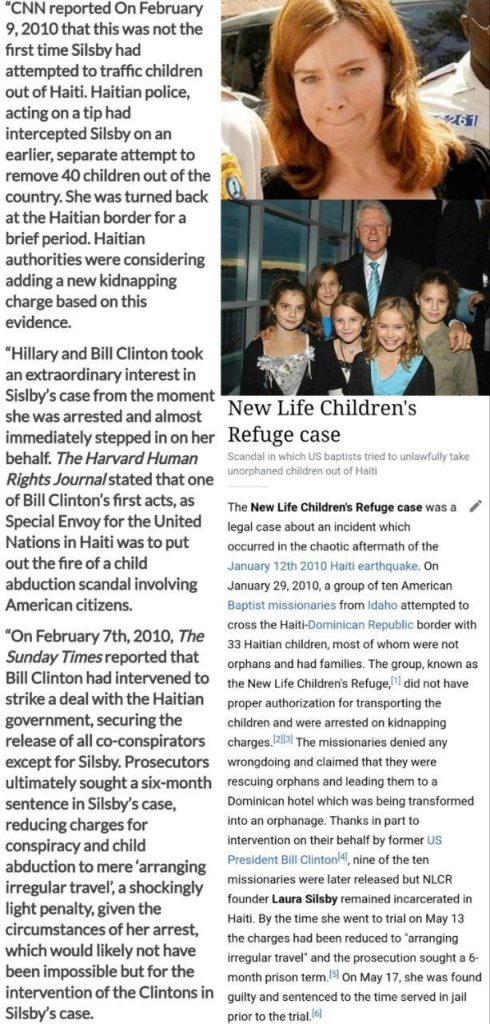 Clinton – Rothschild - Epstein: i clan del potere parassitario 2 Clinton Silsby