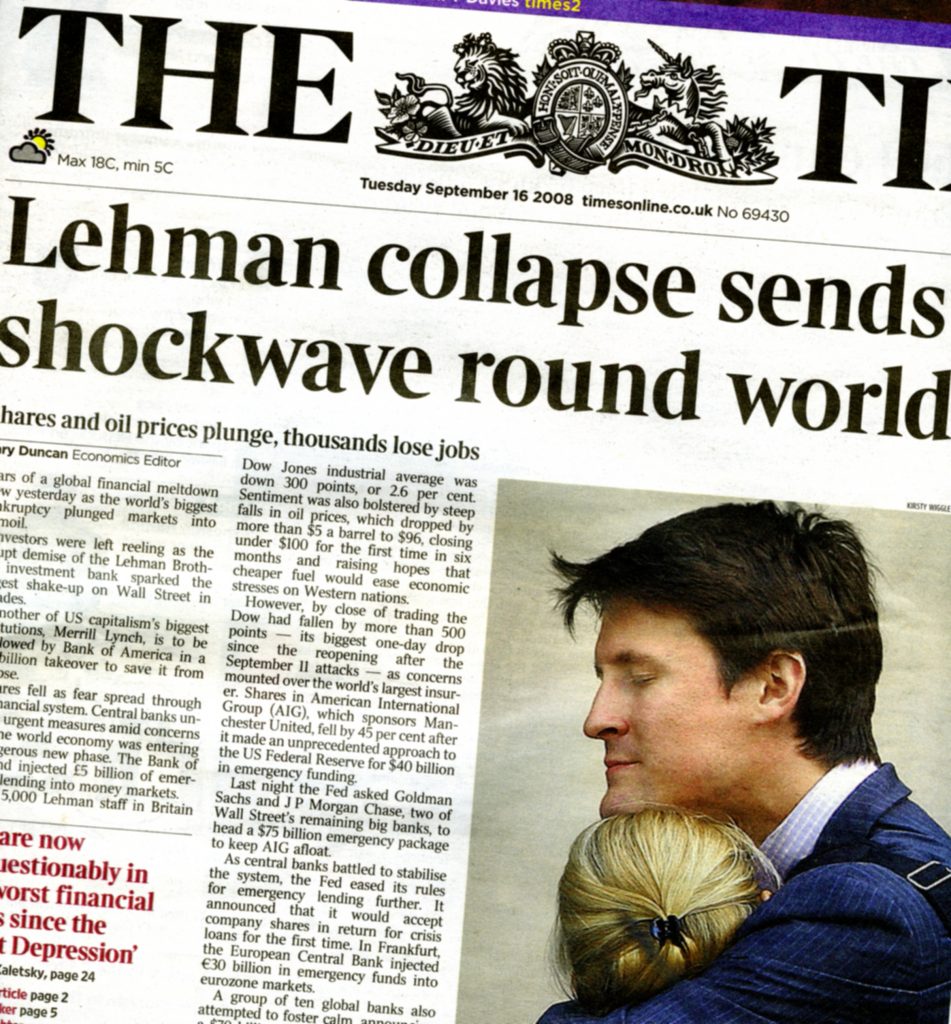 Banche, meccanismo della paura e chi ci guadagna 3 banche Lehman Brothers collapse