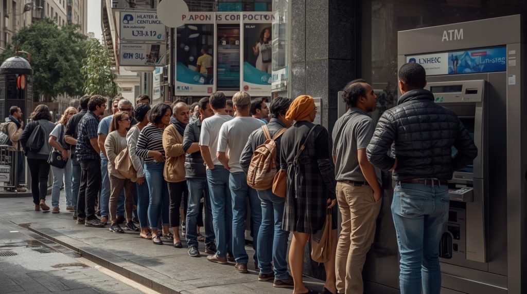 Banche, meccanismo della paura e chi ci guadagna 1 banche ritiro soldi