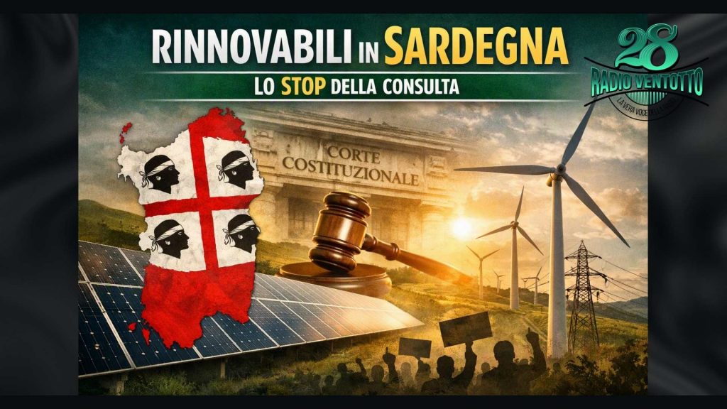 La Consulta ferma la Sardegna: “Illegittimo il blocco delle rinnovabili nelle aree non idonee” 1 La Corte Costituzionale boccia la legge regionale che bloccava gli impianti rinnovabili nelle aree non idonee. La Sardegna dovrà rivedere la norma e riattivare le autorizzazioni sospese.